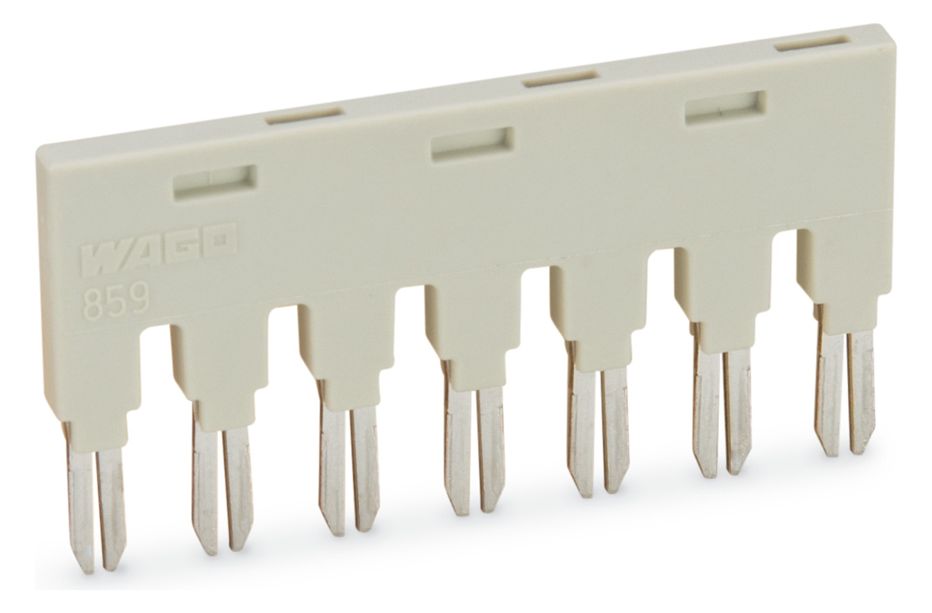 100St. WAGO 859-407 KAMMBRUeCKER GRAU 7-FACH