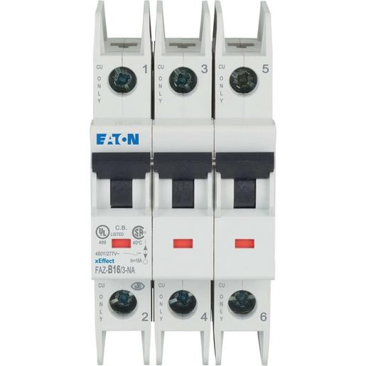 1St. Eaton 132724 Leitungsschutzschalter, 16 A, 3p, Charakteristik: B FAZ-B16/3-NA...