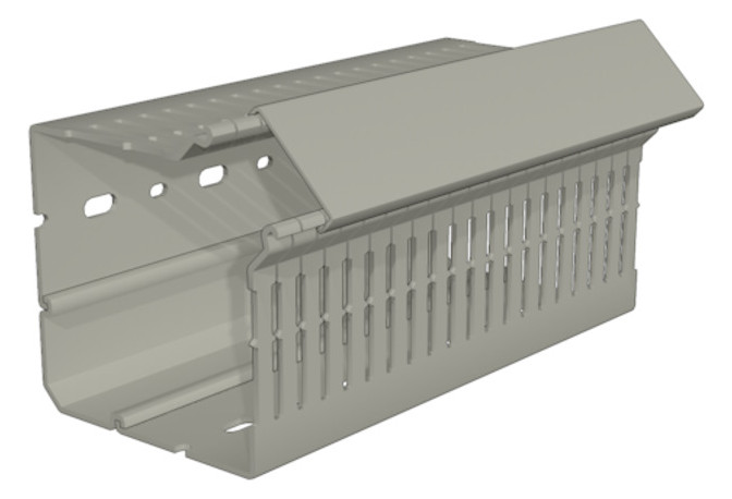 1St. Weidmüller CD-COD90X904/6GY Eckkanal, 90 mm x 90 mm