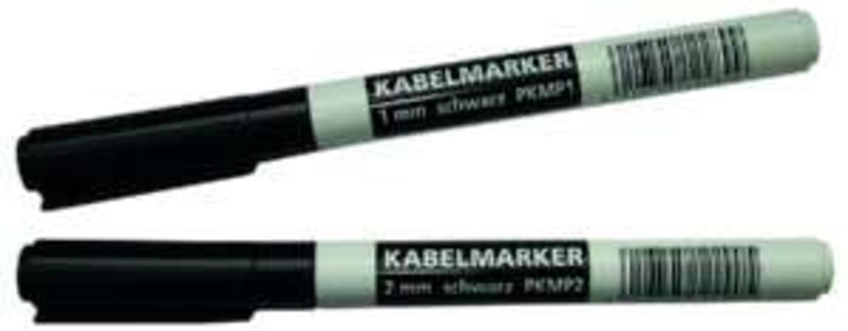1St. Protec.class PKMP2 Kabelmarker Perm 2 mm Schwarz