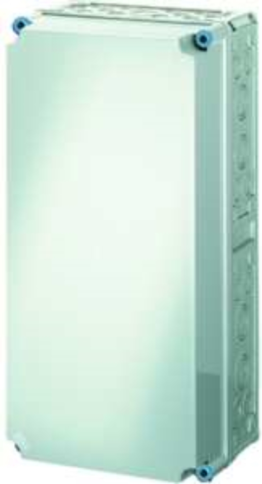 1St. Hensel Mi 0411 Mi-Leergehäuse, Einbaumaße 275x575x191mm, nicht durchsicht. Deckel 2000291 Mi0411