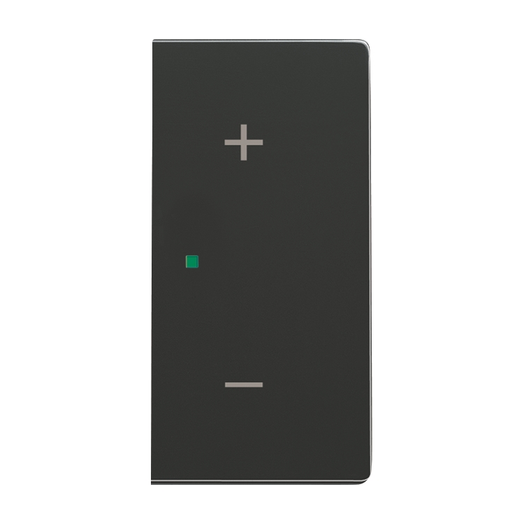 1St. Busch-Jaeger 6237-22-81 Wippe, 2-fach rechts, mit Symbol Volume Busch-free@home anthrazit