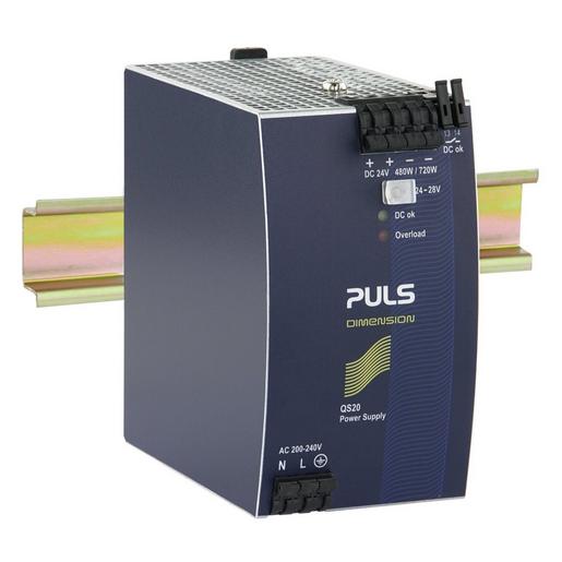 1St. PULS QS20.244 Netzteil, AC 200-240V, 24V 20A