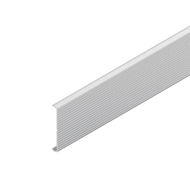 2m Niedax GDK 78 VW GK-Deckel, kanneliert, 78x2000 mm, Kunst
