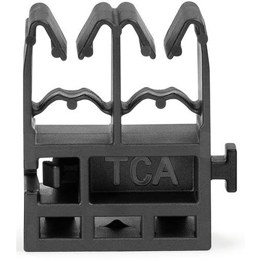 100St. HELLERMA Kabelhalter QGDHC5.2-8.0M-PA66W-BK (50)