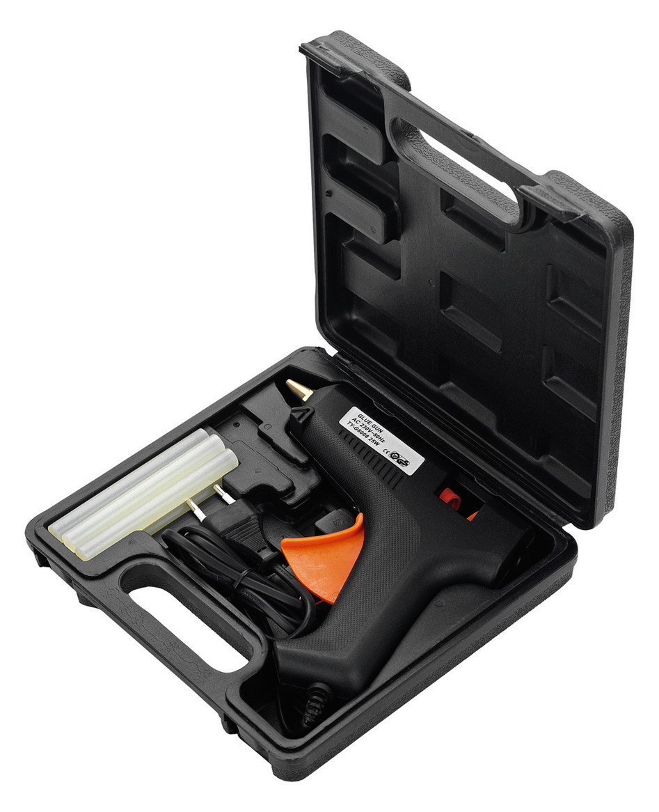 1St. Cimco Heißklebepistolen-Set 181400 Heißklebepistole inklusive Sticks