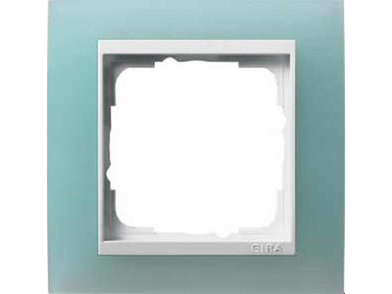 1St. Gira 0211395 Rahmen 1fach für Reinweiß Gira Event Opak Mint 1St. Gira 0211395 Rahmen 1fach für Reinweiß Gira Event Opak Mint
