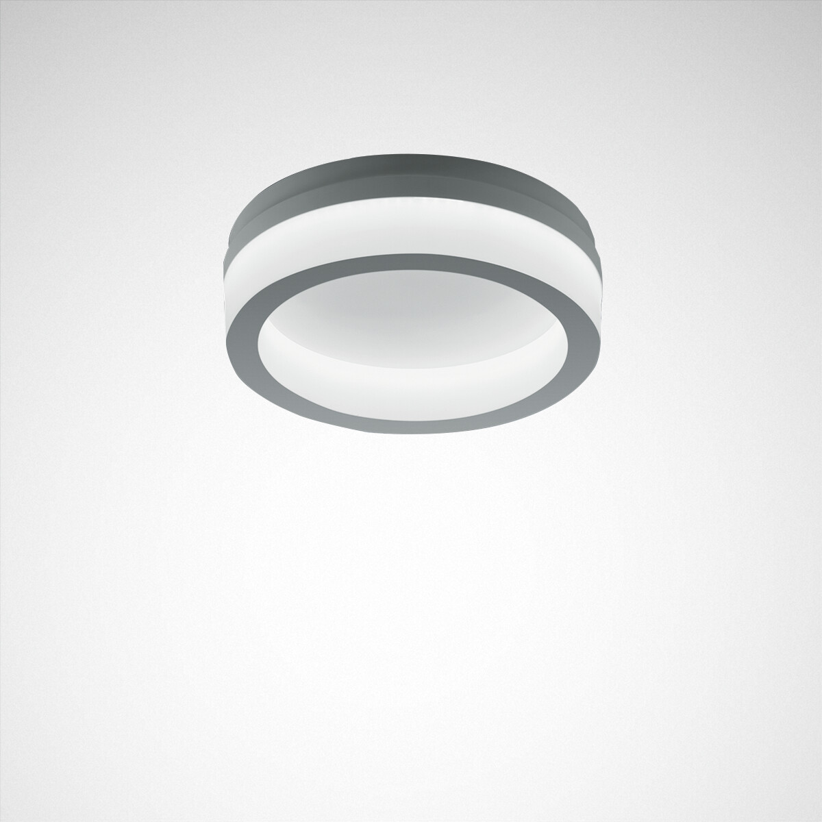1St. TRILUX 74R WD1 LED1000-840 Runde LED- Anbauleuchte ( 320 mm)