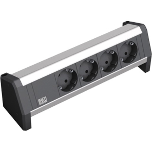 3m Bachmann 339.1000 Steckdosenleiste 4-fach