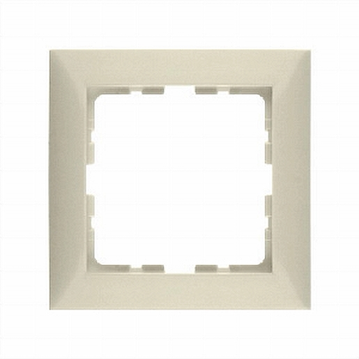 1St. Berker 10118982 Rahmen 1fach S.1 cremeweiß glänzend 1St. Berker 10118982 Rahmen 1fach S.1 cremeweiß glänzend