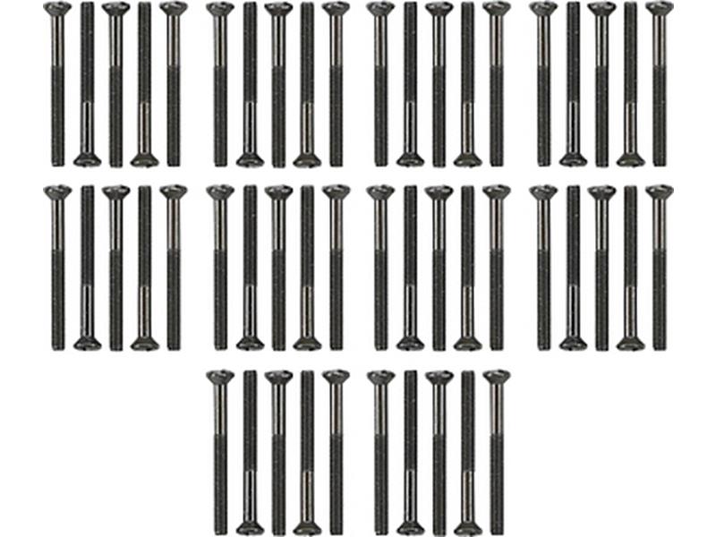1St. Gira 818100 Set Linsenkopfschrauben 50 Stck. WG AP