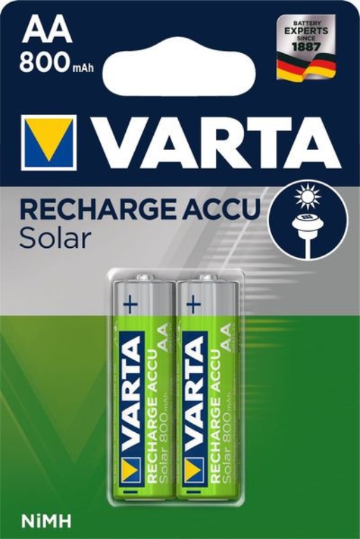 1Pk Varta POWER Akku Mignon 56736 800 mAh ** Blister a 2 Stück ***
