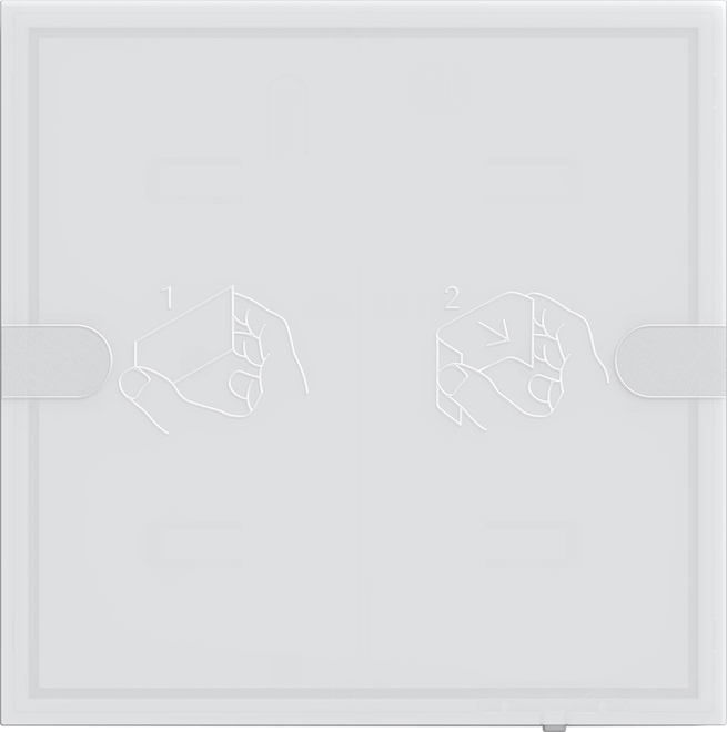 1St. Gira 5051003 Tastsens.4 24 V 1f TS4 Weiß