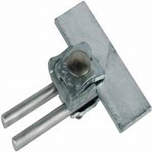 1St. Dehn 365010 Falzklemme St/tZn Klemmbereich 0,7-8mm m. Doppelüberleger f. Rd 8-10mm FK DUL 8.10 KBF0.7 8 STTZN
