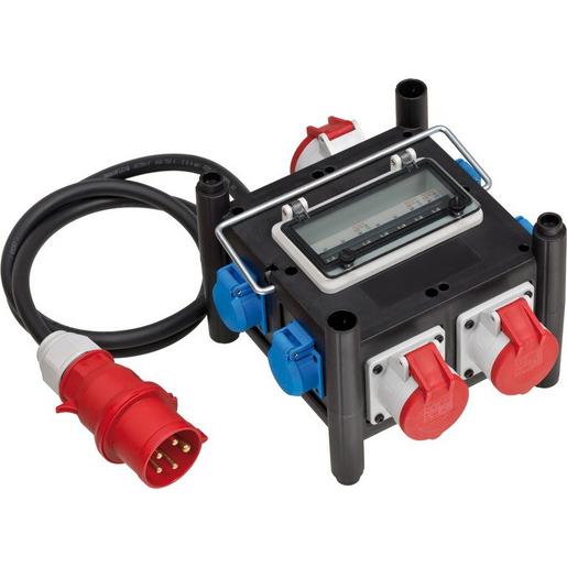 1St. Brennenstuhl 1153690400 Kompakter Stromverteiler BSV 3/32 2 IP44 2m H07RN-F 5G4,0 - 2xCEE16A, 1xCEE 32A, 4x230V