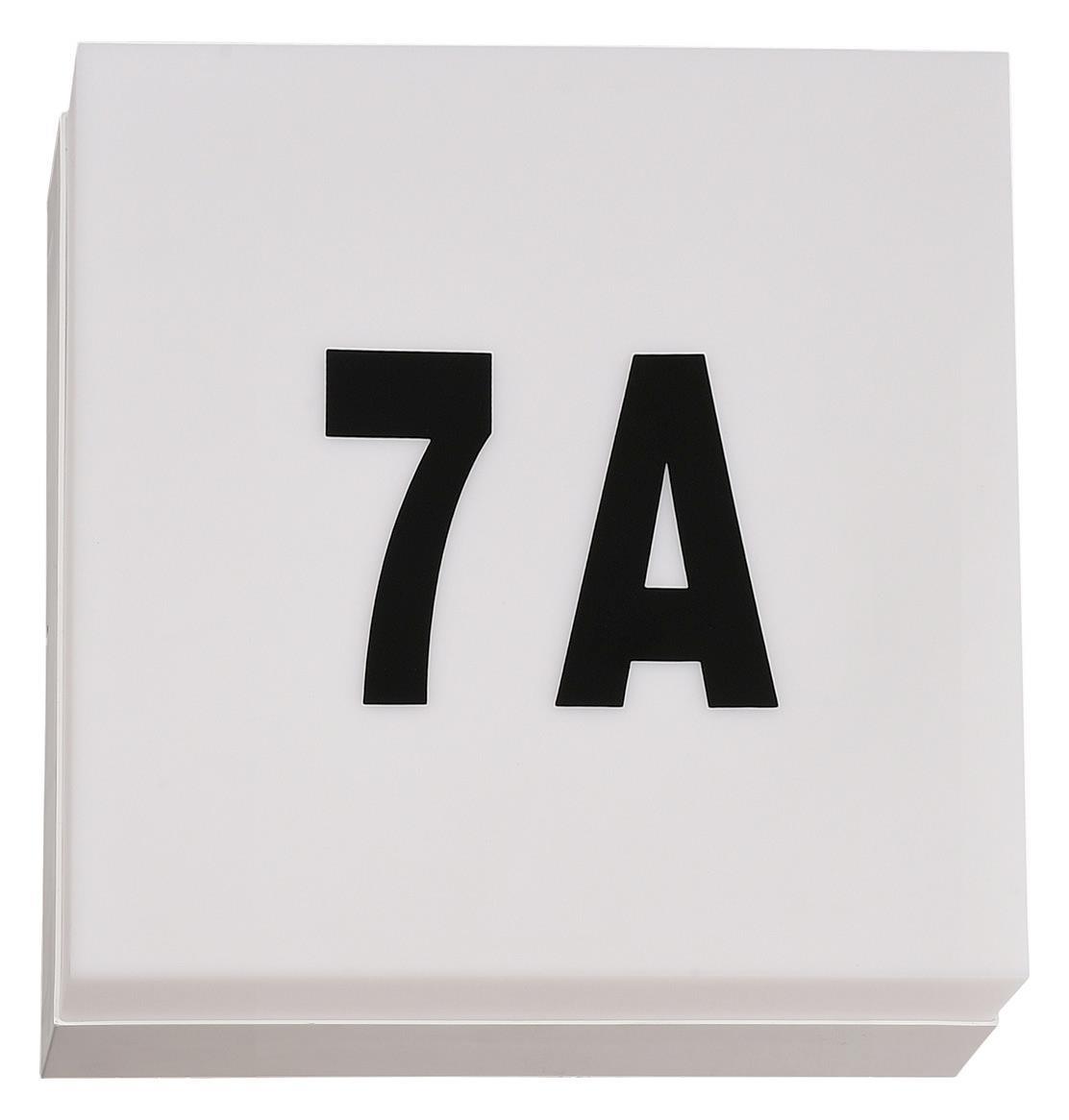 1St. DEKOLIGHT 731158 Hausnummernleuchte 3000/4000K 3W 280lm