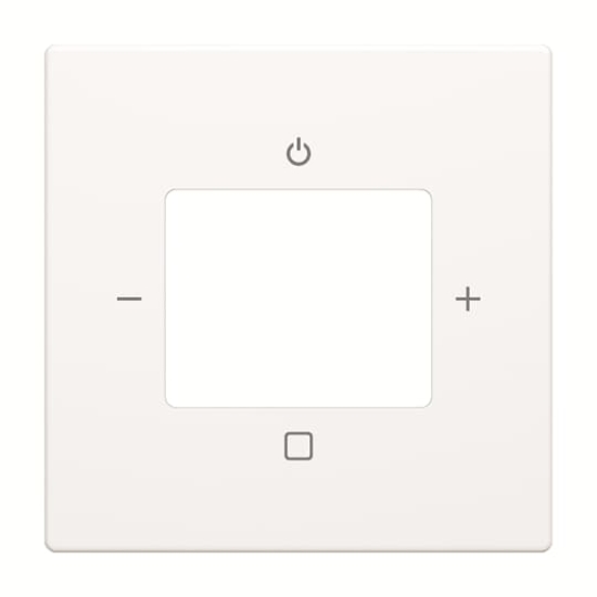 1St. Busch-Jaeger 8252-884-101 Zentralscheibe studioweiß matt für Busch-Radio DAB+ 2CKA008200A0258