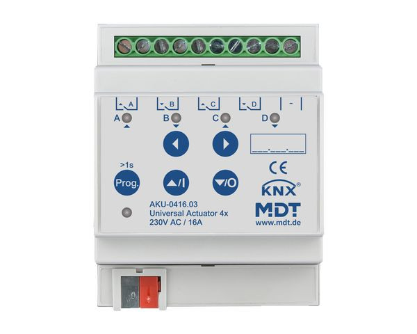 1St. MDT Universalaktor 4-fach AKU-0416.03 4TE REG 16A