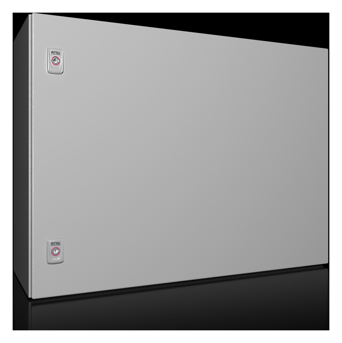 1St. Rittal AX 1055.000 Kompakt-Schaltschrank AX, 1-türig, BHT 8