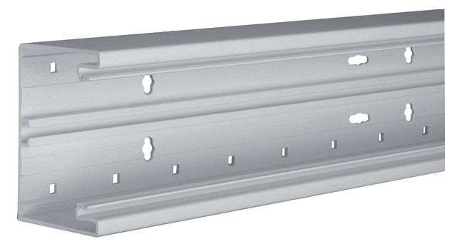 2m Hager BR6510017035 Brüstungskanal-UT BR 65x100 OT 80mm lichtgrau