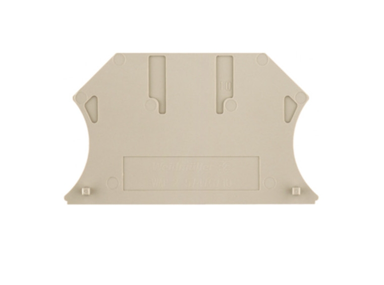 1St. Weidmüller WAP2.5-10 Abschlussplatte 105000