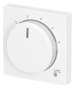 1St. Busch-Jaeger 1794 R-84 Zentralscheibe Temperatur, rund