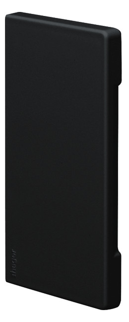 1St. Hager BR6513069011 Endstück halogenfrei BR 65x130 OT 80 gs