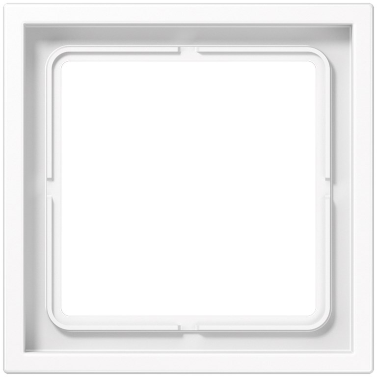 1St. Jung LSZ981BFWW Rahmen 1fach bruchsicher für waagerechte und senkrechte Kombination LSZ981 BF WW