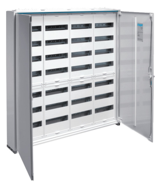 1St. Hager FWB74S Feldverteiler AP univers IP44 SKII 336PLE