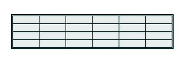 1St. LEVITON 01472GA Metallfolie 24 Stanzzuschnitte