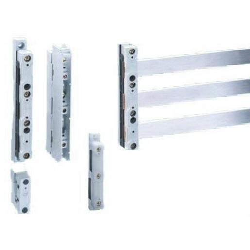 1St. Wöhner 01601 Sammelschienenträger PE/N 1-polig, einzeln montierbar