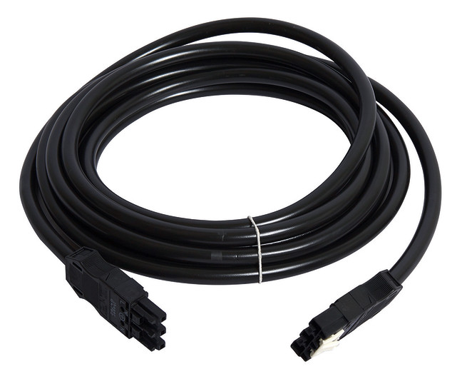 10St. Hager GKWAD03050 Verbindungleitung Winsta, 3x2.5², 5m, PVC, Eca, schwarz