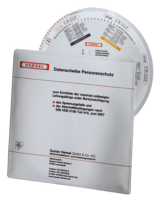 1St. Hensel Datenscheibe PS-Kupferleiter Datenscheibe Personenschutz für Kupferkabel 9810702 DatenscheibePS-Kupferleiter