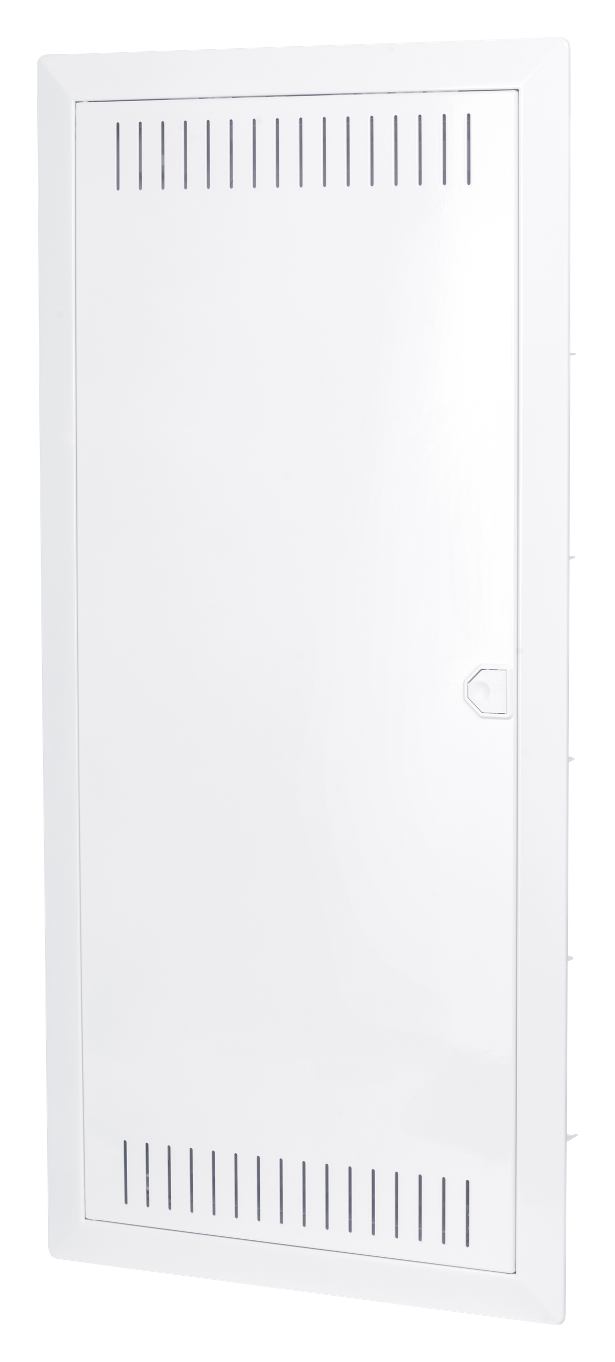 1St. F-Tronic JUMBO48K HW/UP Kommunikationsvert. 4r., Jumbo48K, inkl. Montageplatte, Patchfeld, Steckdose 3-fach 7250033