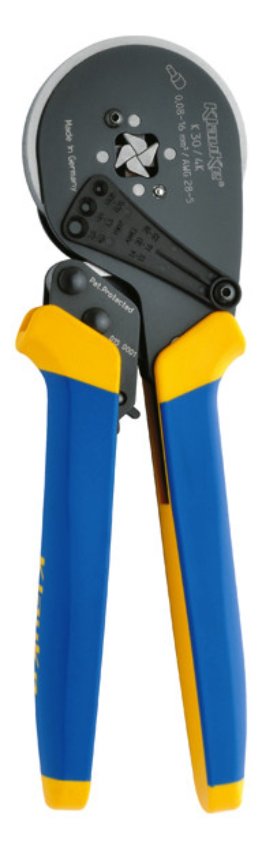 1St. Klauke K304K Presswerkz. Für Aderendhülsen Und ZwillingsAderendhülsen 0,08 - 16 Mm²