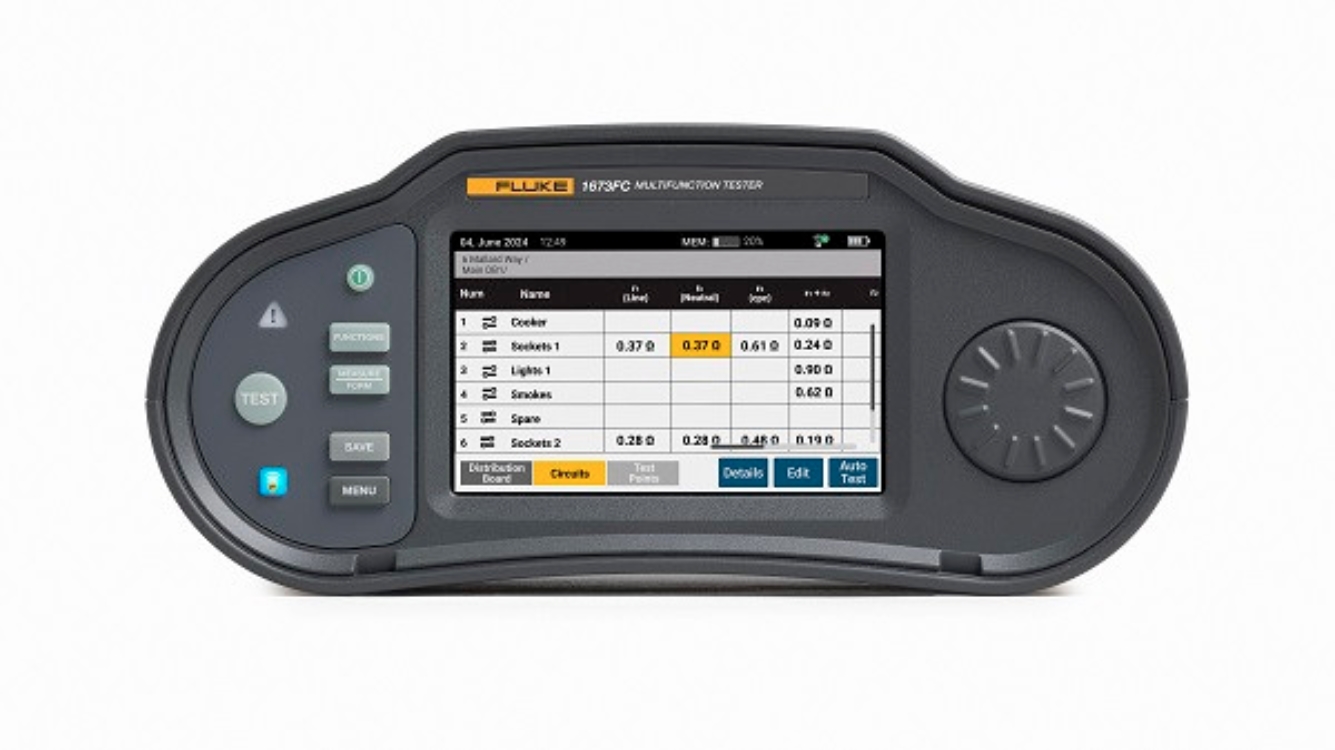 1St. Fluke 1673FC SCH Multifunktions-Installationstester