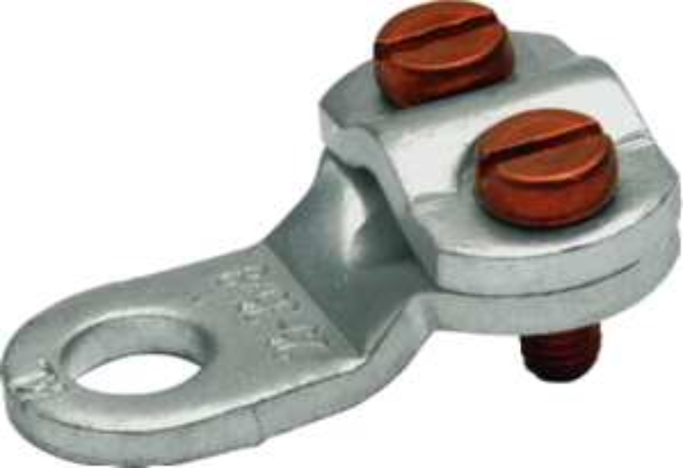 1St. Klauke 572R/6VZ Gestanzte Klemmkabelschuhe 572R, 6-10qmm, M6