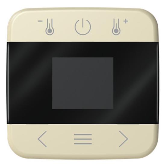 1St. Busch-Jaeger 1794 MDRT-212 Zentralscheibe für Raumtemperaturregler mit Display Bluetooth weiß 2CKA006430A0409