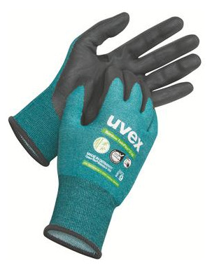 1St. Uvex 6047 Bamboo TwinFlex D xg 60090 Groesse 11