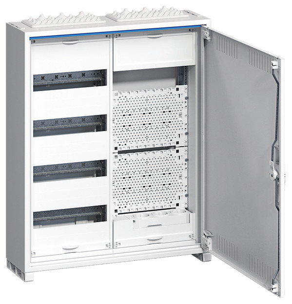 1St. Hager FWB42K1 Feldvert.AP, univers, 1x4reihig+Media, QC