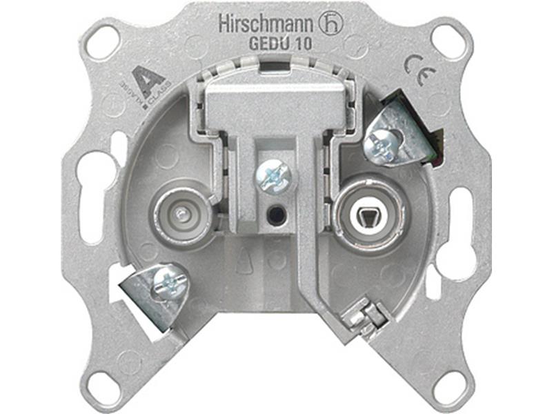 1St. Gira 004100 Antennensteckdose GEDU 10 Einsatz