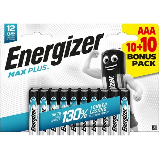 1St. ENERGIZE E304145700 Max Plus Micro AAA 10+10 Stück
