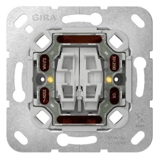 1St. Gira 384500 Tast-Kontroll Serien o.Kr. Einsatz
