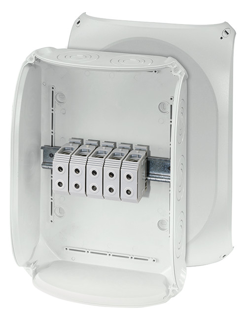 1St. Hensel KF 5050 G Kabelabzweigkasten 16-50 qmm 3phasig, 5pol. Klemme 62000079 KF5050G