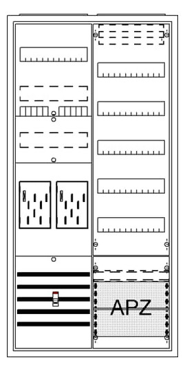 1St. Striebel BA27FM BA27FM Komplettschrank