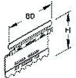 10St. Niedax LST40 Stosstellenverbinder 10St. Niedax LST40 Stosstellenverbinder...