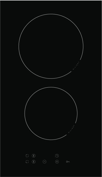 1St. AMICA KMC 13281-3 C Glaskeramikkochfeld, 30 cm., rahmenlos,