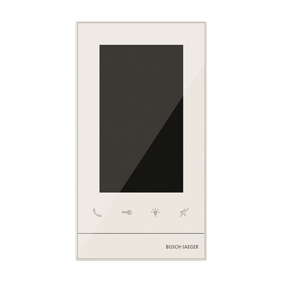 1St. Busch-Jaeger 83222 U-611 Innenstation Video, mit 12,6 cm (5) Touch-Display Busch-WElcome (2-Draht-System) weiß