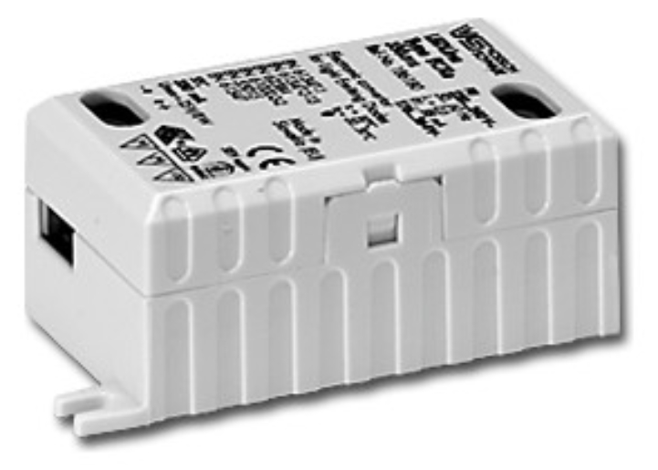 1St. VOSS LED-Konstantstromtreiber, 186519 9W, 350mA 21,5x30,7x65mm, sek. 3-25V DC