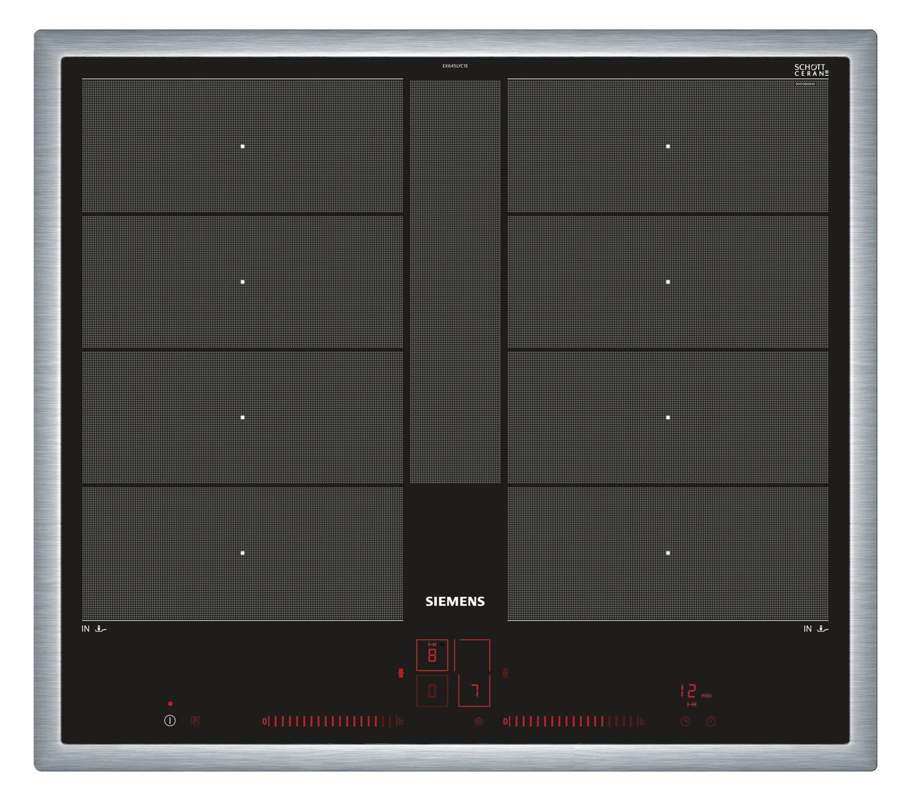 1St. Siemens EX645LYC1E Induktionskochfeld, autark